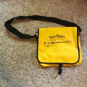 “Bass Rawks” Messenger Bag/Laptop Bag